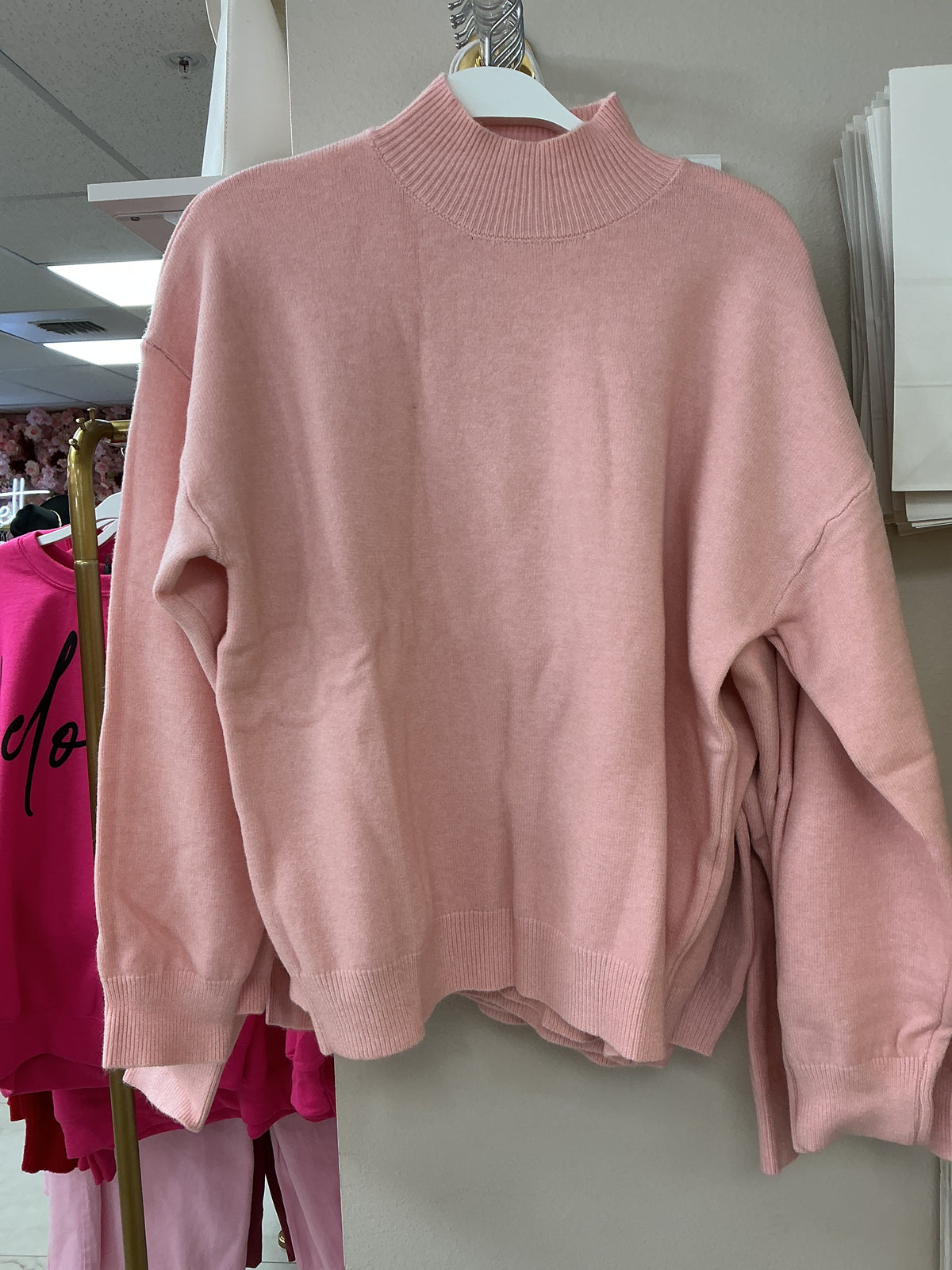 Pink knit sweater – Lavish 31