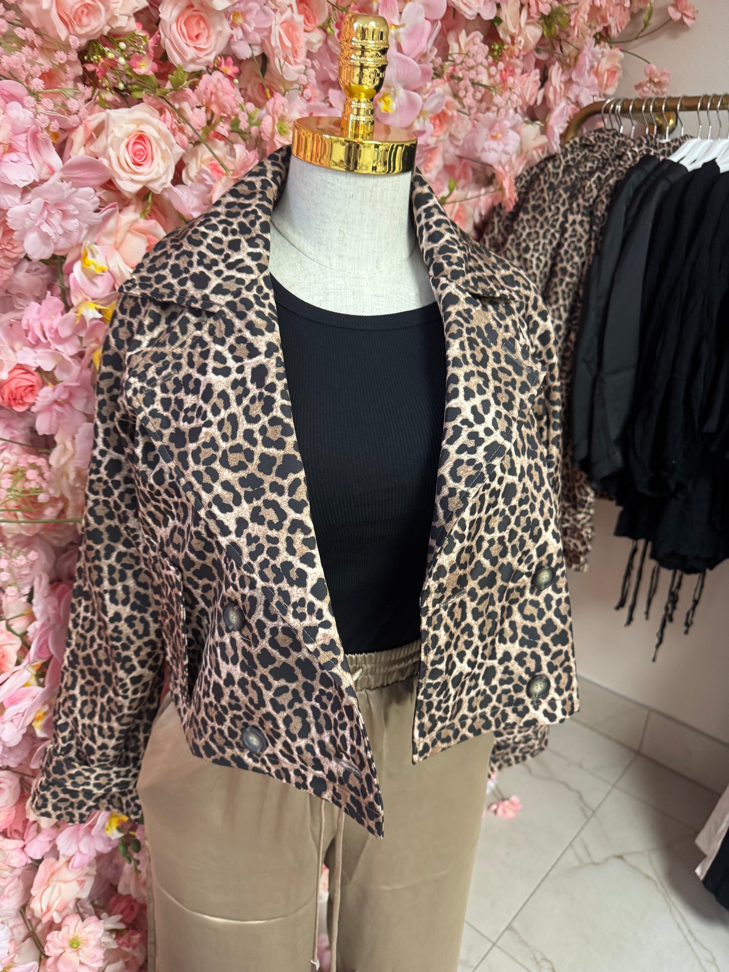 Long cheetah trench coat – Lavish 31