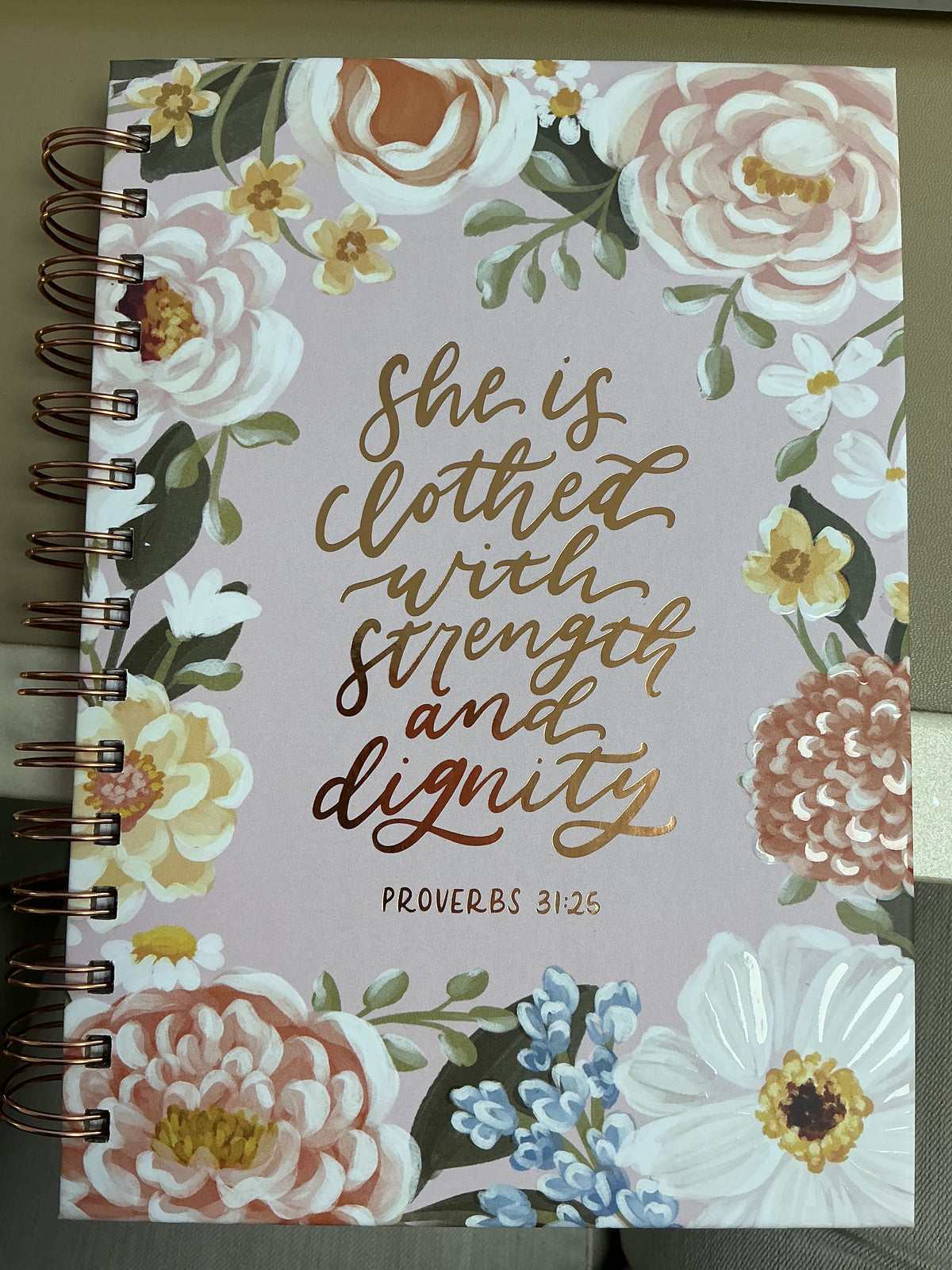 She is clothed in strength and dignity notebook – Lavish 31