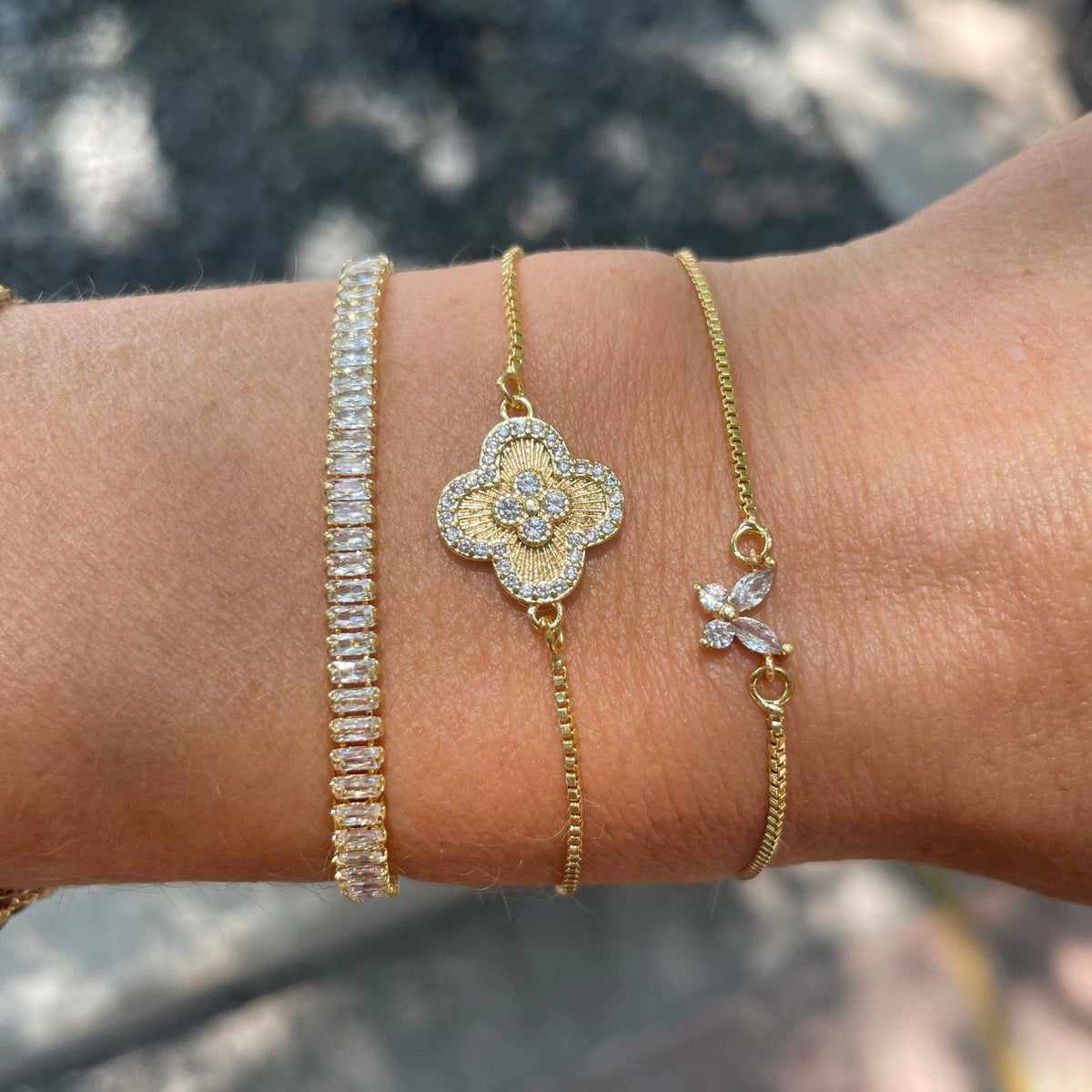 Claudia Crystal Slider Bracelet – Lavish 31 (view 2)
