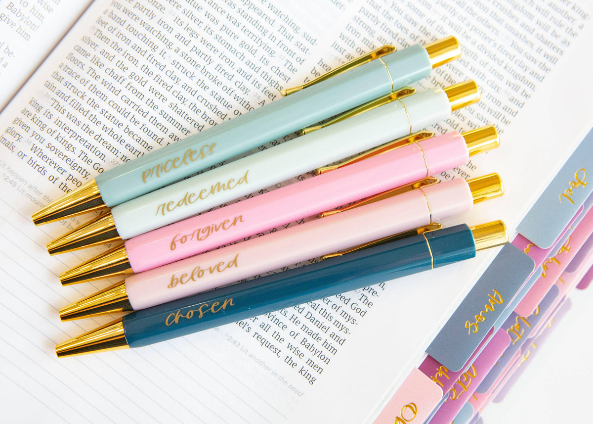 Christian Pen Set, Child of God Pen Set, Church Pens – Lavish 31 (view 9)