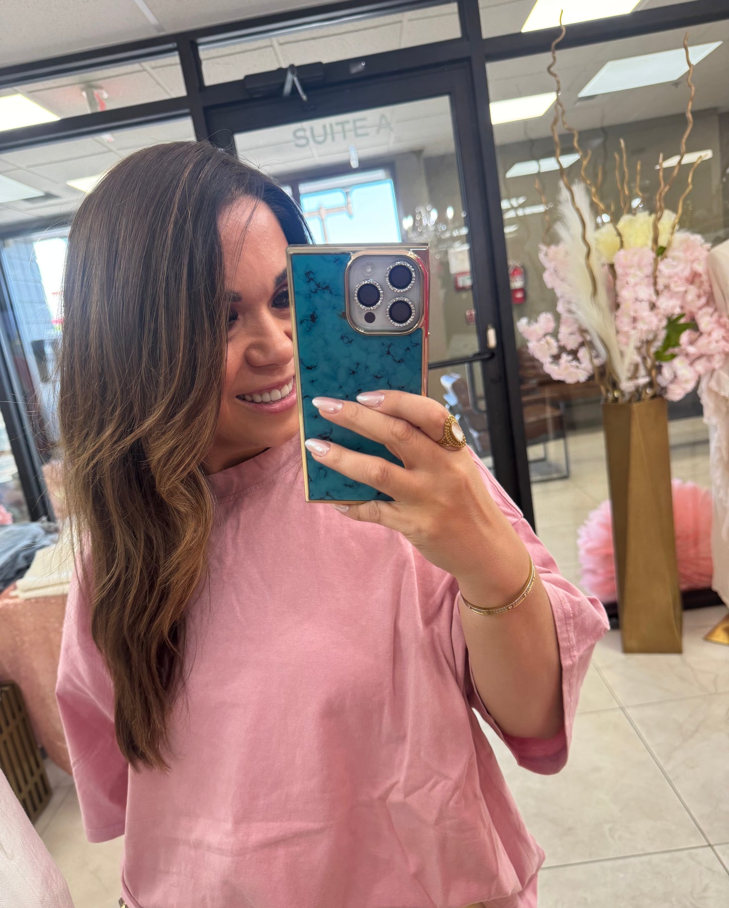 Pink basic top – Lavish 31