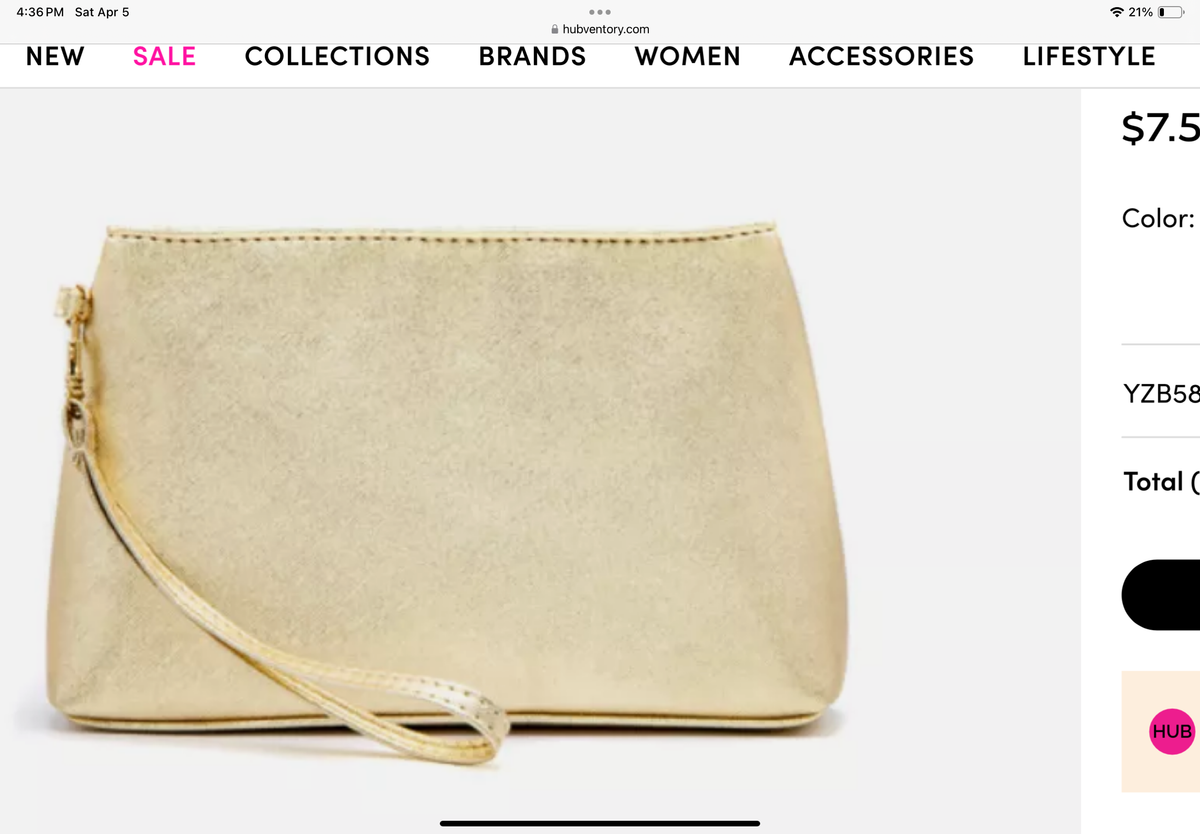 Glam wristlet pouch – Lavish 31