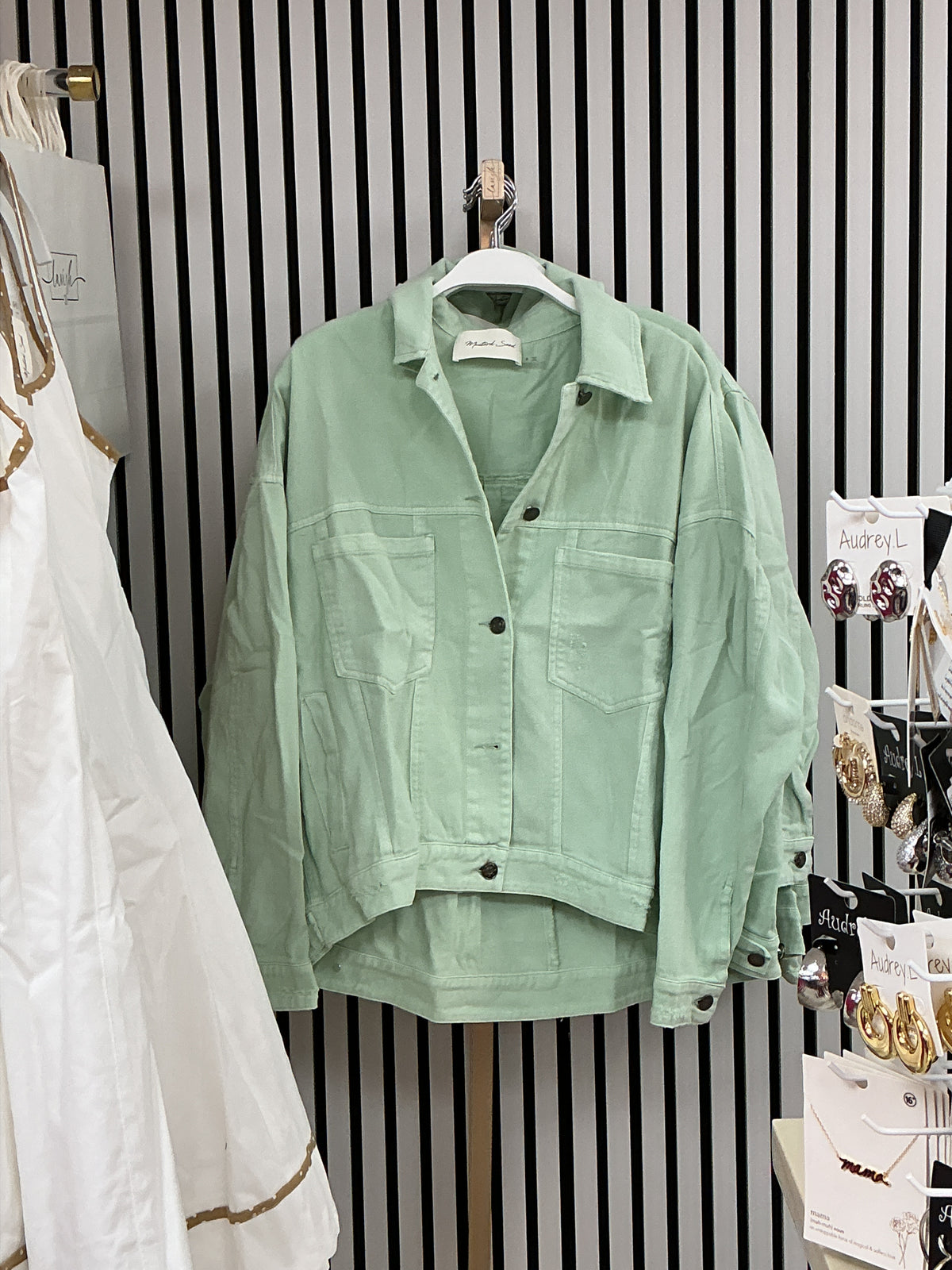 Mint green jacket – Lavish 31