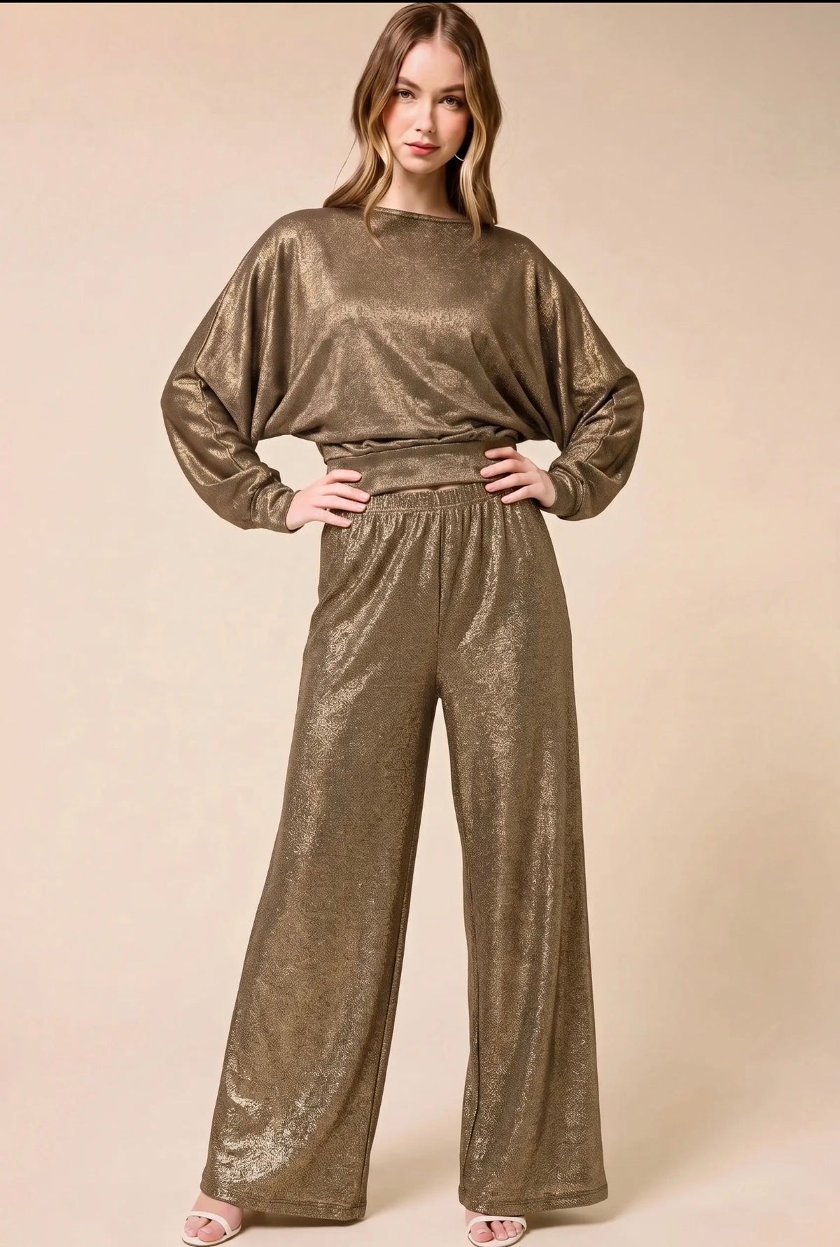 Gold shimmer top – Lavish 31