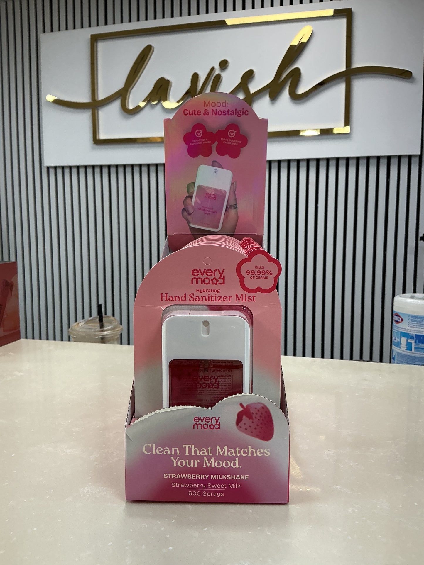 Pink hand sanitizer – Lavish 31