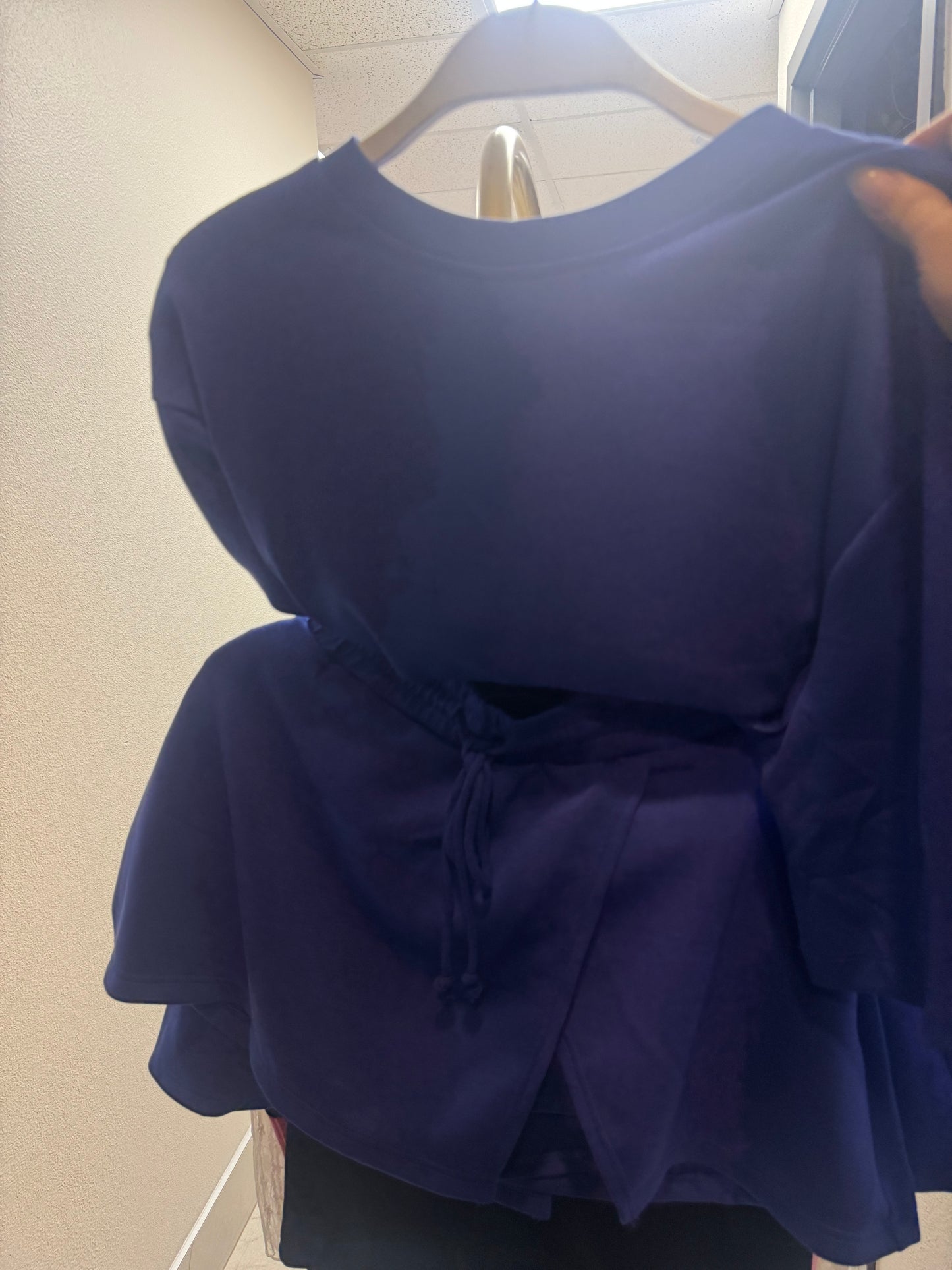 Colbalt blue top and skort/skirt set – Lavish 31