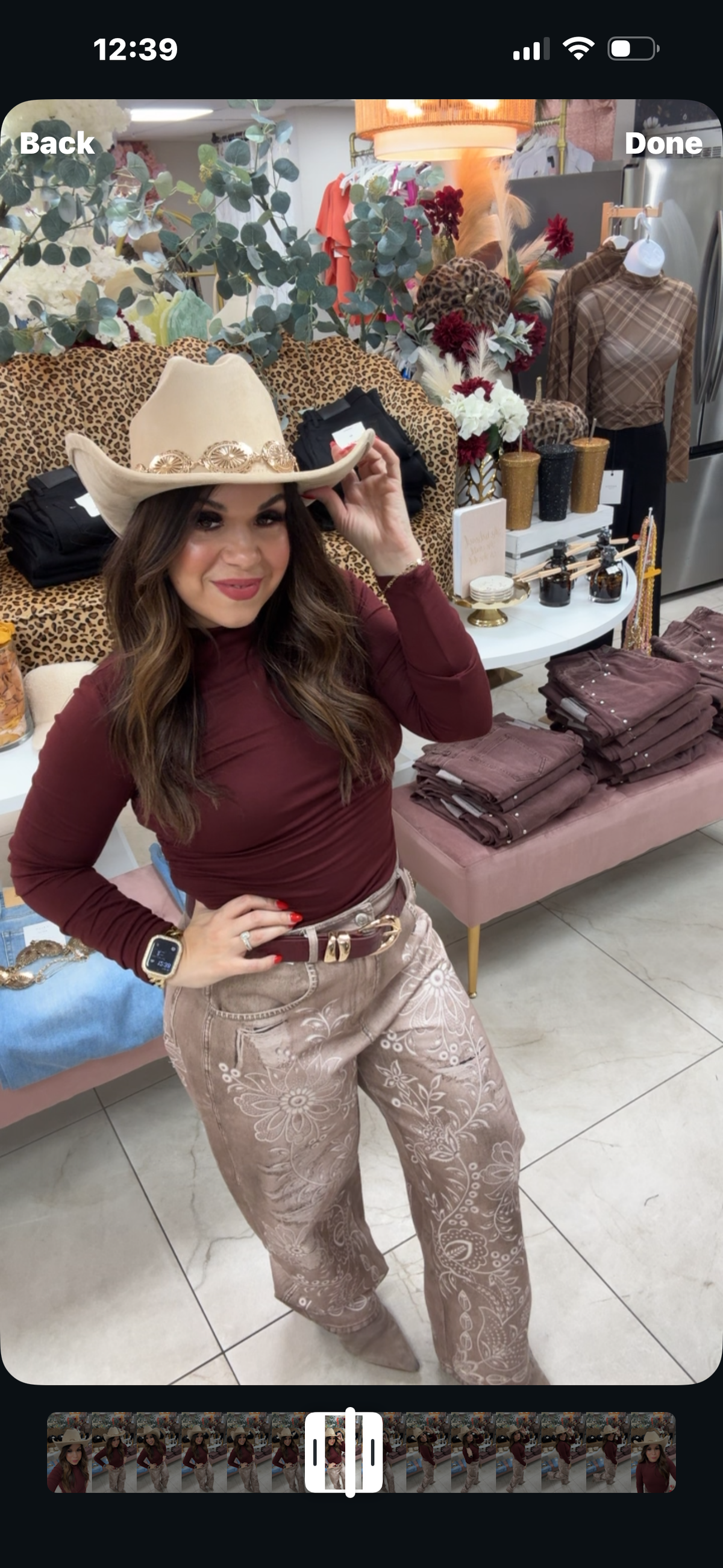 Beige Cowgirl hat – Lavish 31