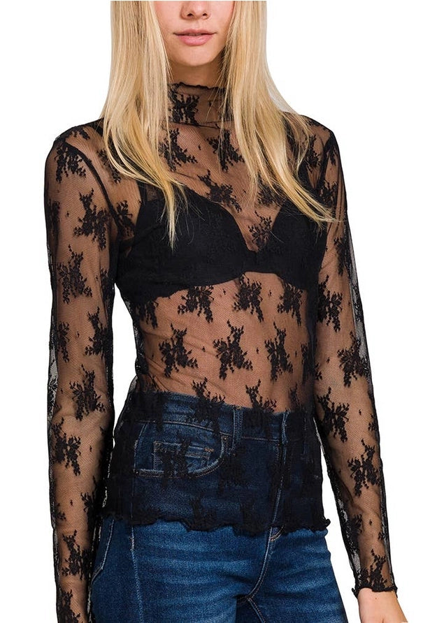 Black lace top – Lavish 31