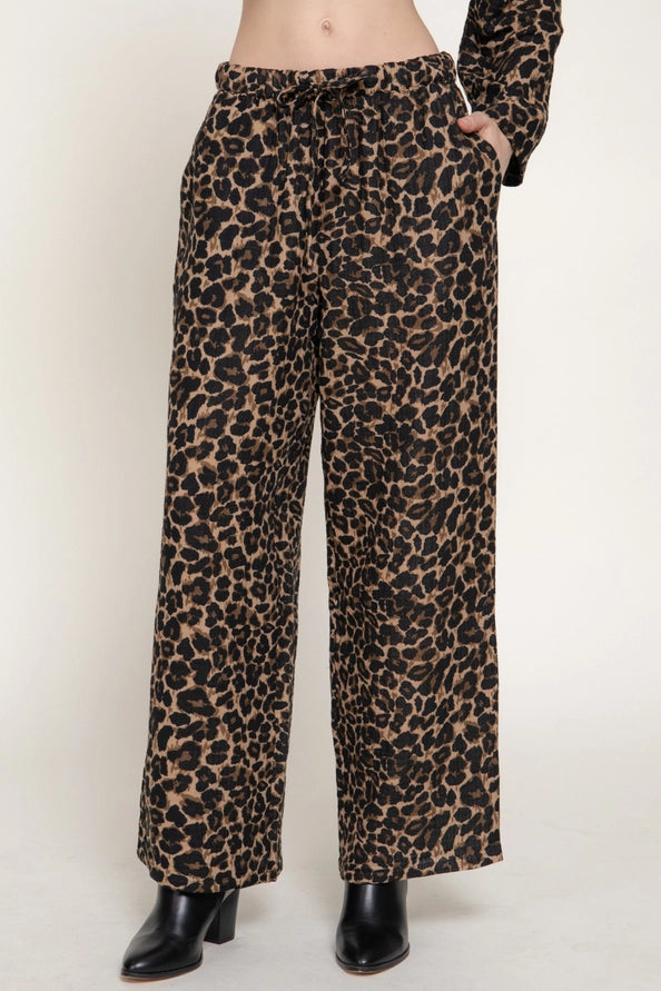 Cheetah wide leg pants – Lavish 31