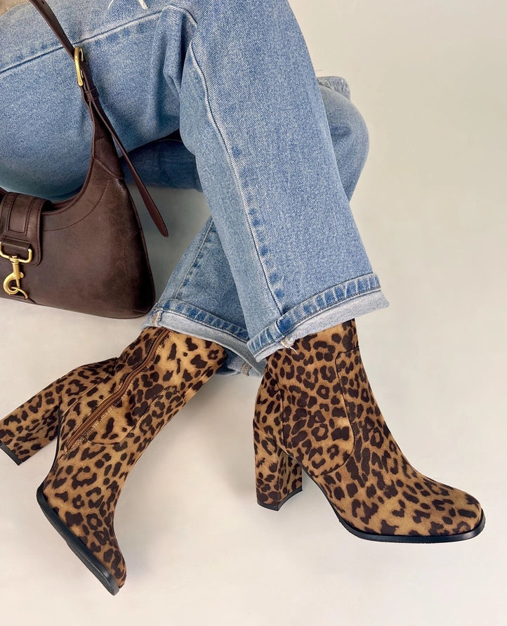 Leopard booties – Lavish 31