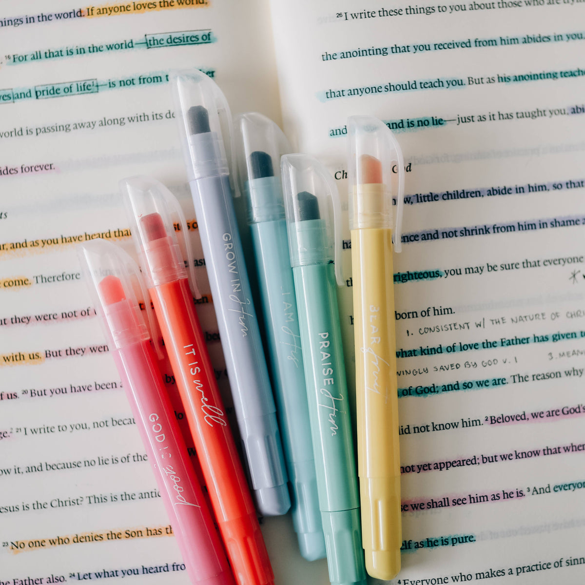 Pastel Bible Highlighter Set – Lavish 31 (view 2)