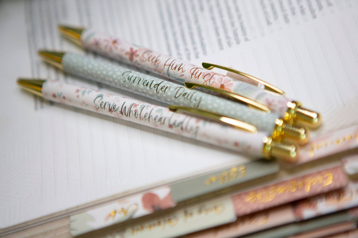 Floral Pens for Bible Study – Lavish 31 (view 4)
