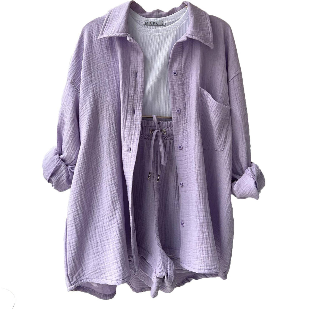White long sleeve with short – Lavish 31 (view 5)