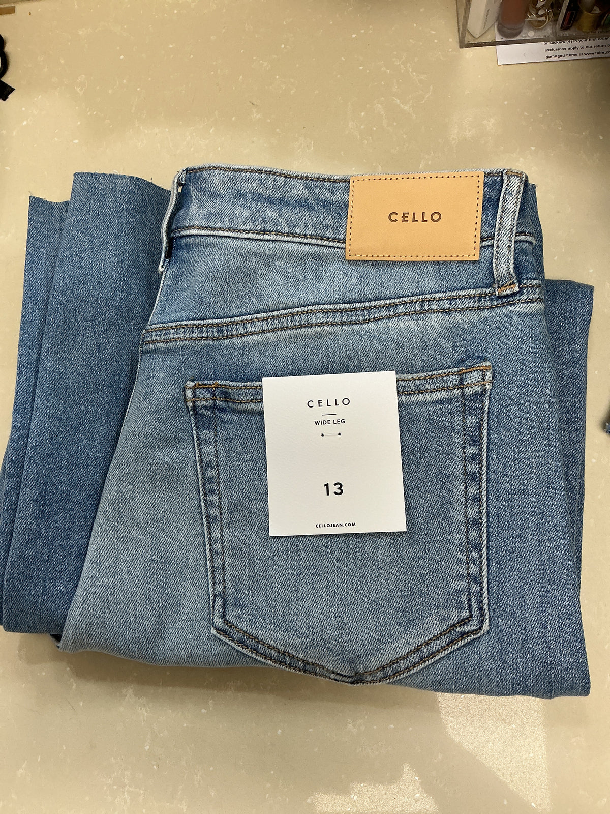 Cello denim wide leg pants – Lavish 31