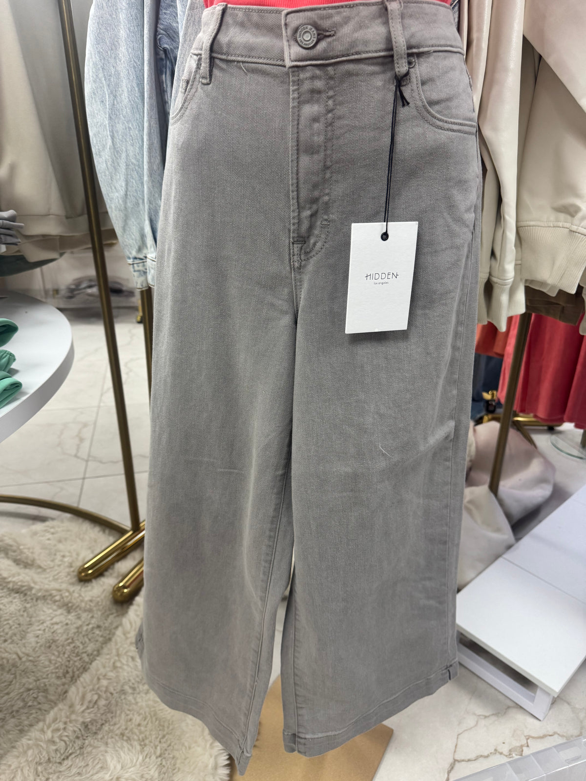 Hidden jeans-grave-nori- cropped – Lavish 31