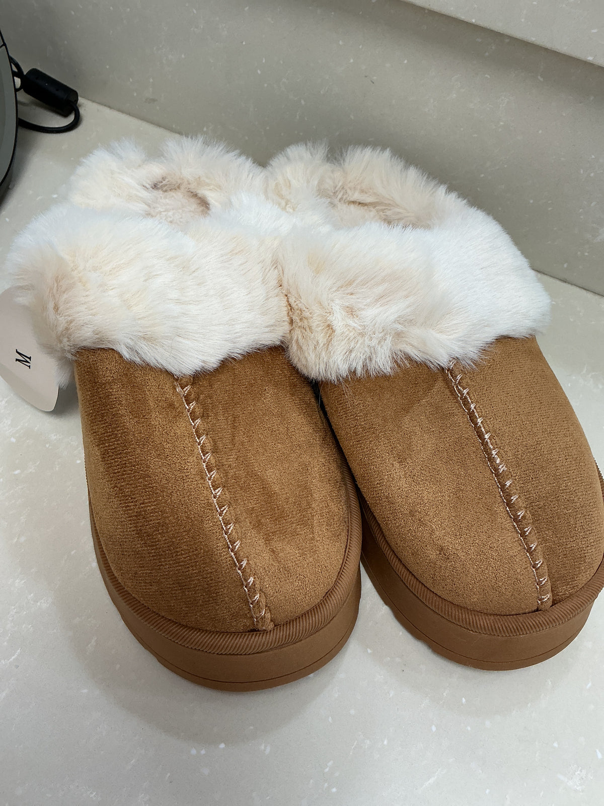 Brown suede slippers – Lavish 31