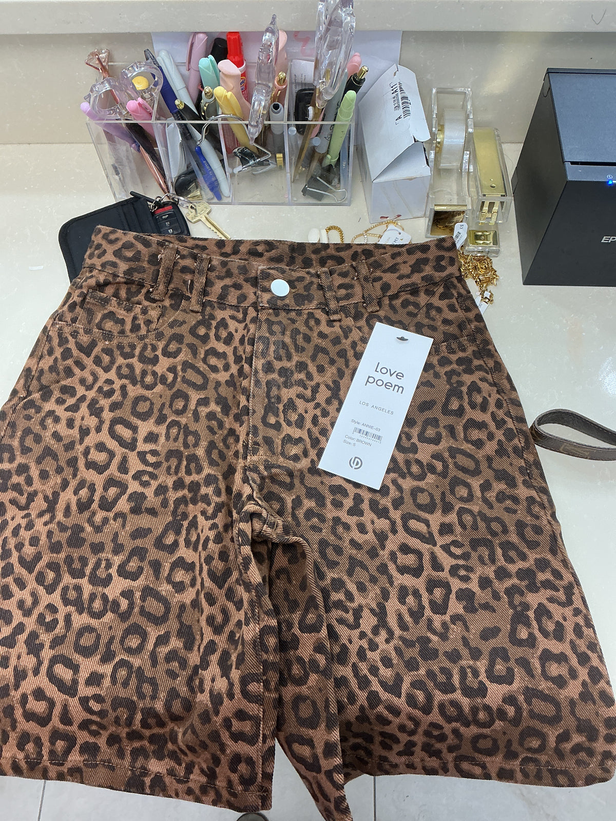 Cheetah jorts – Lavish 31
