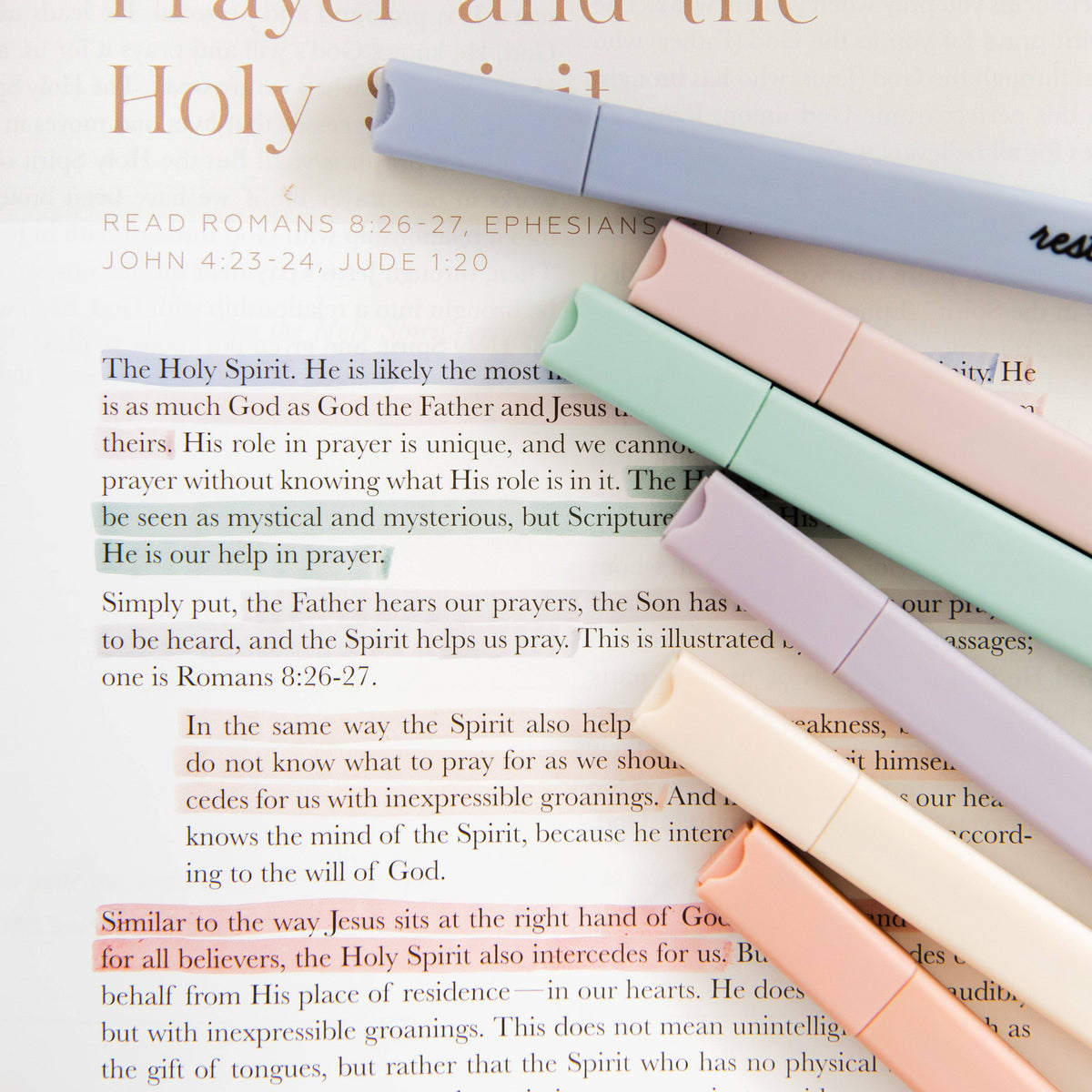 Muted Pastel Highlighters - OUR BEST SELLER! – Lavish 31 (view 2)