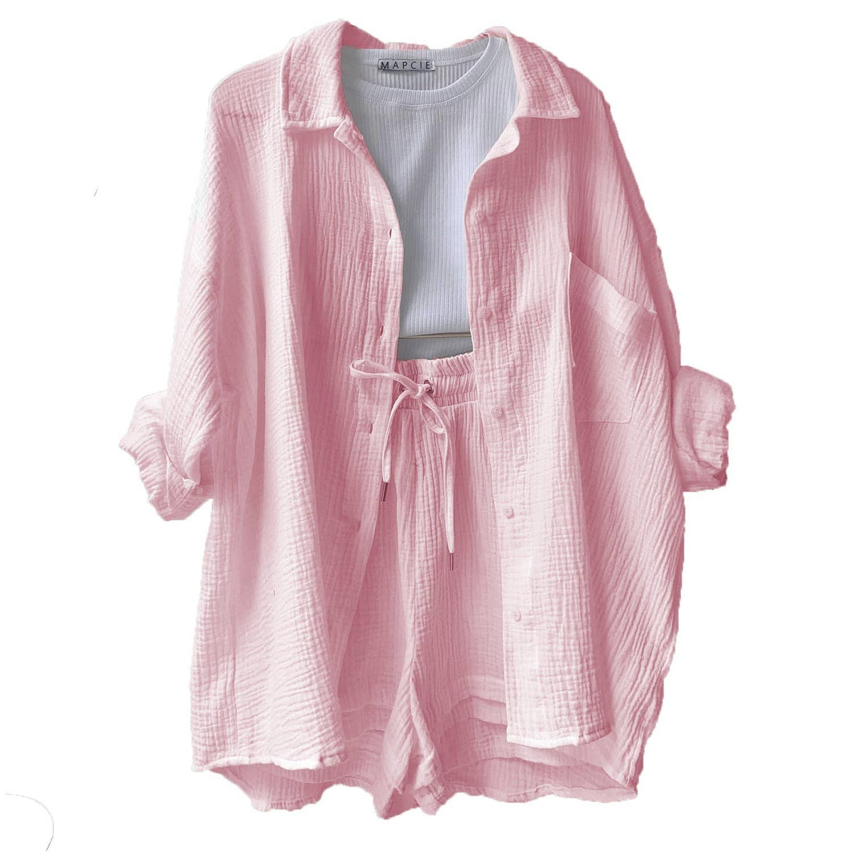 White long sleeve with short – Lavish 31 (view 7)