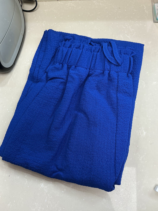Cobalt blue flowy pants – Lavish 31