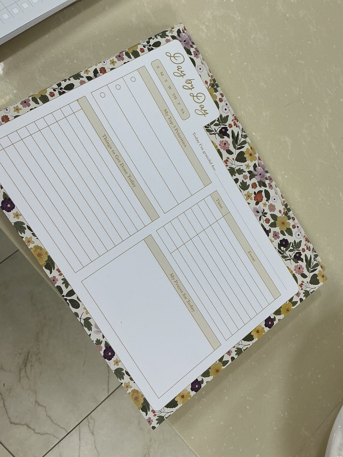 Day by day big notepad – Lavish 31