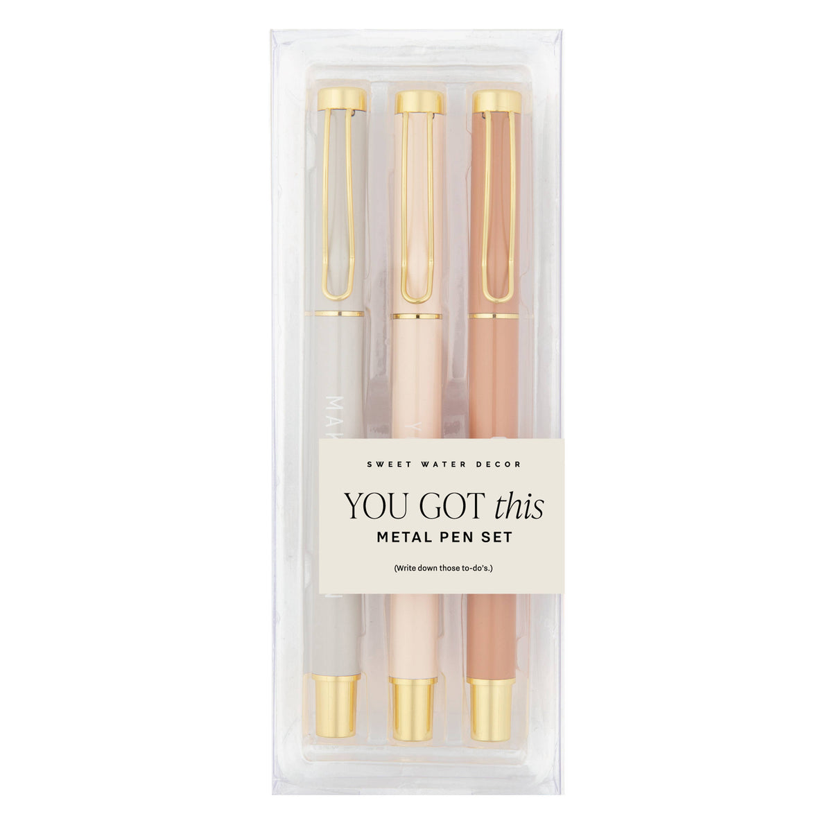 You Got This Metal Pen Set - Home Decor & Gifts – Lavish 31 (view 4)
