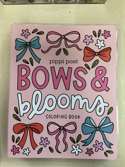 Bows and blooms coloring book – Lavish 31