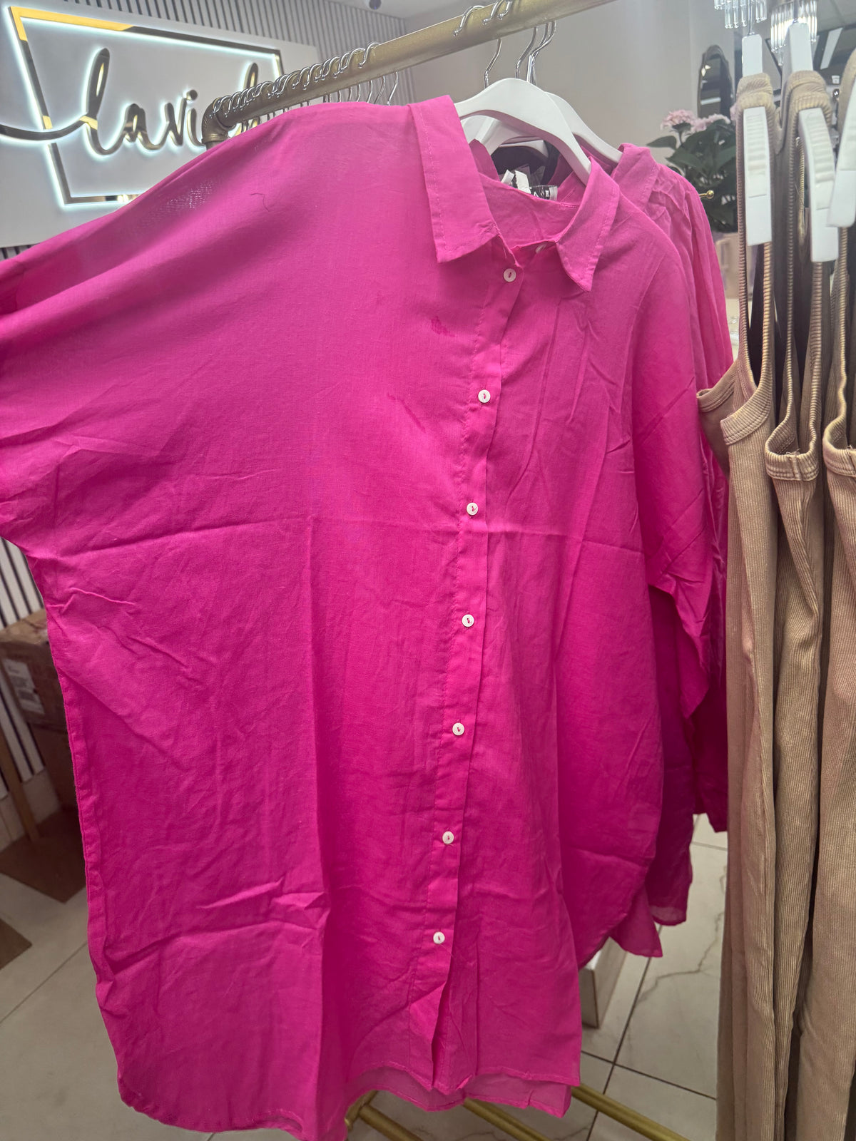 Pink button up – Lavish 31