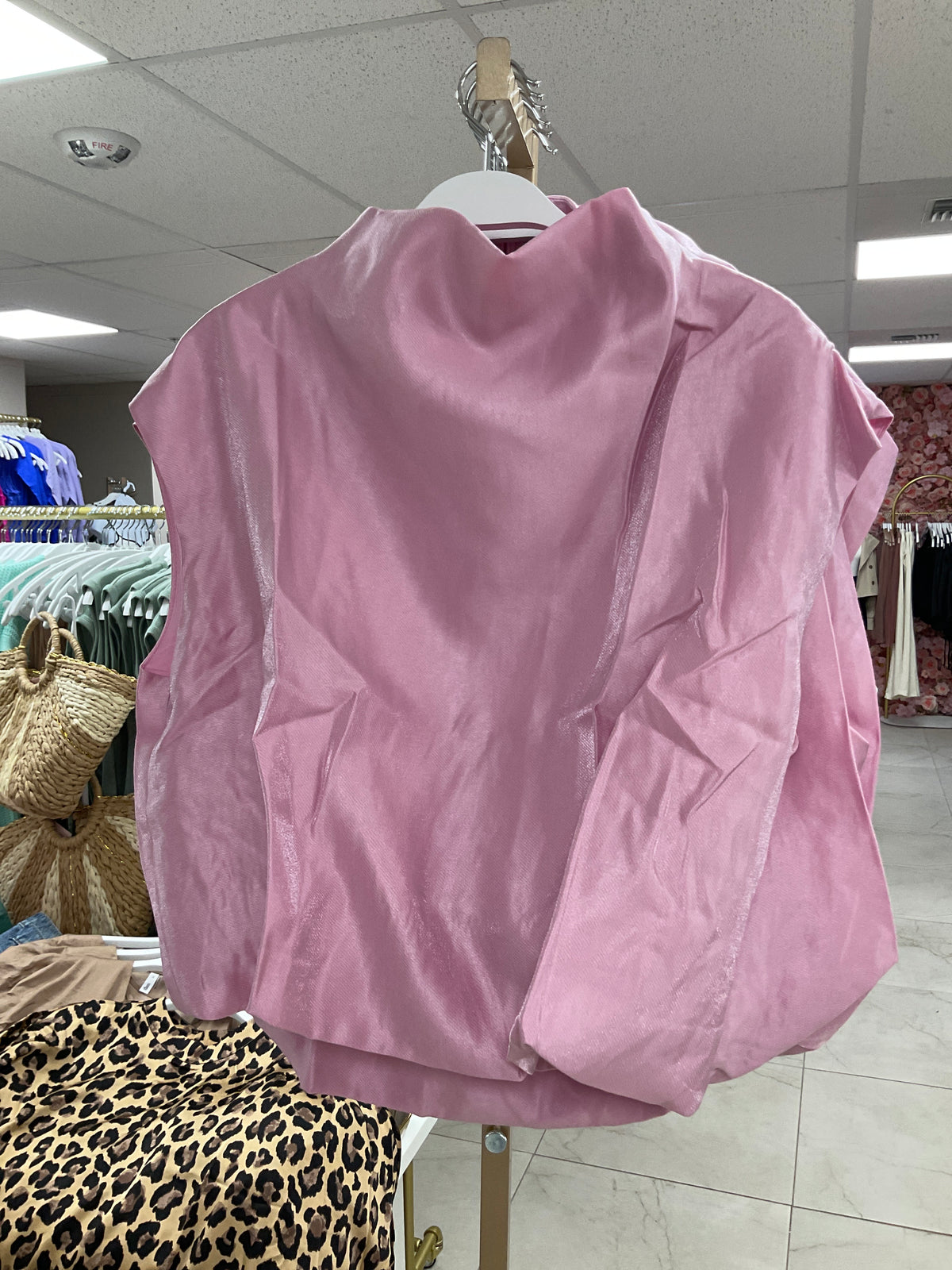 Pink shimmery top – Lavish 31