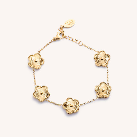 Gold Flora Bracelet – Lavish 31