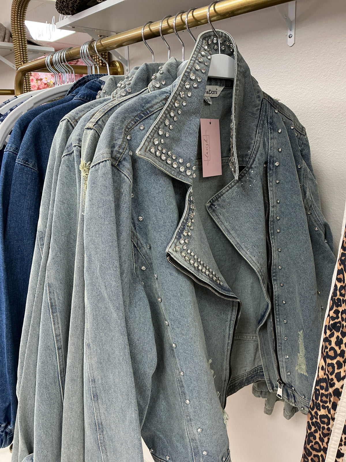 Bling jean jacket – Lavish 31