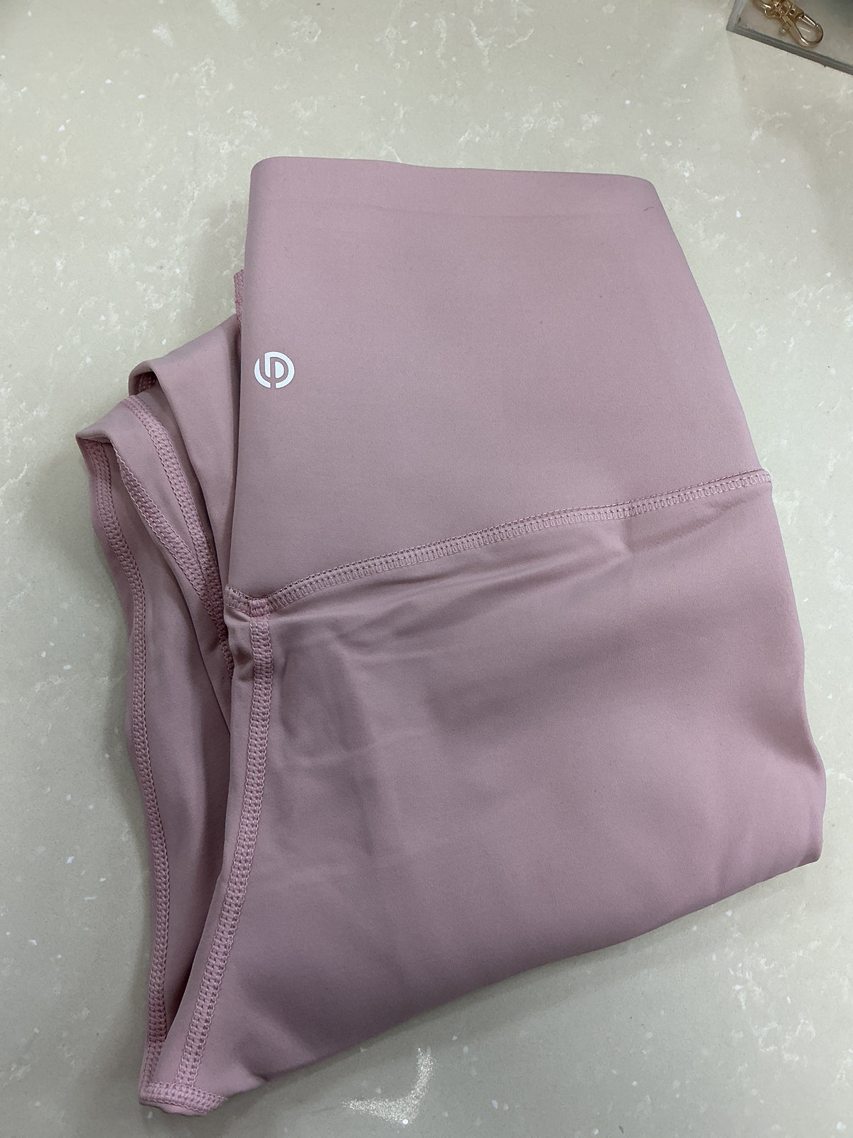 Love poem straight leg pink leggings – Lavish 31