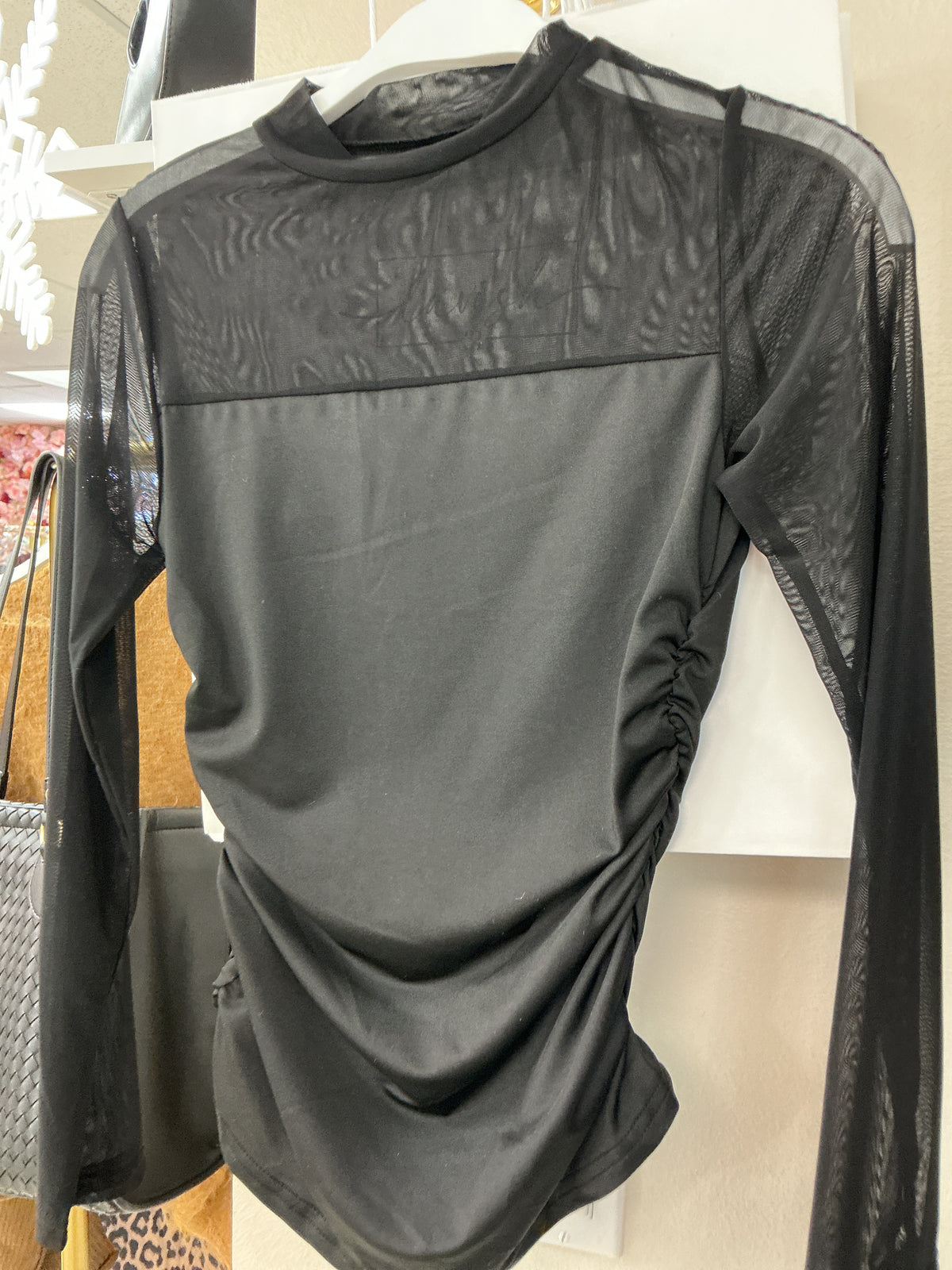 Black mesh top – Lavish 31