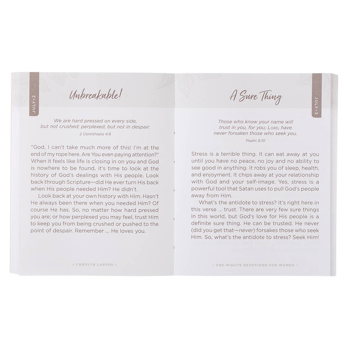 One-Minute Devotions for Women Softcover – Lavish 31 (view 6)