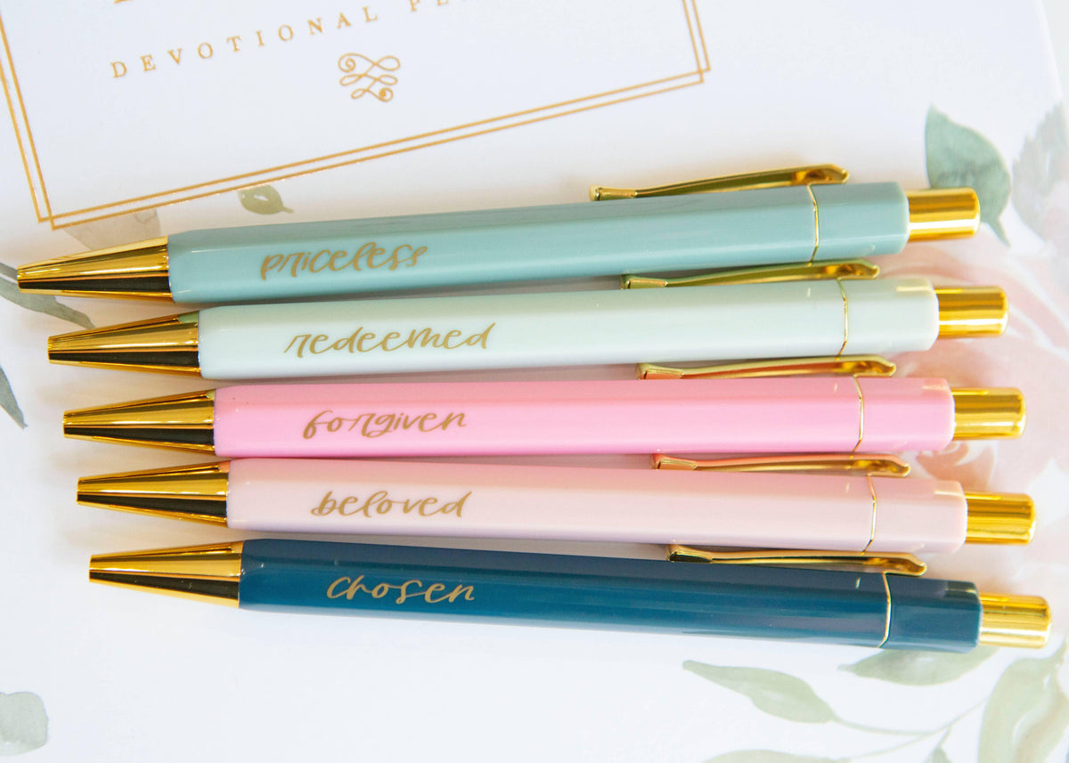 Christian Pen Set, Child of God Pen Set, Church Pens – Lavish 31 (view 3)