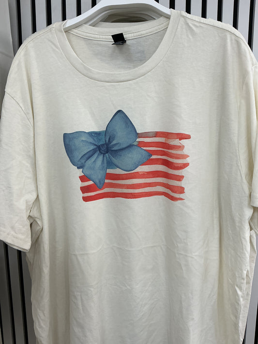 Watercolor Fourth of July tee – Lavish 31
