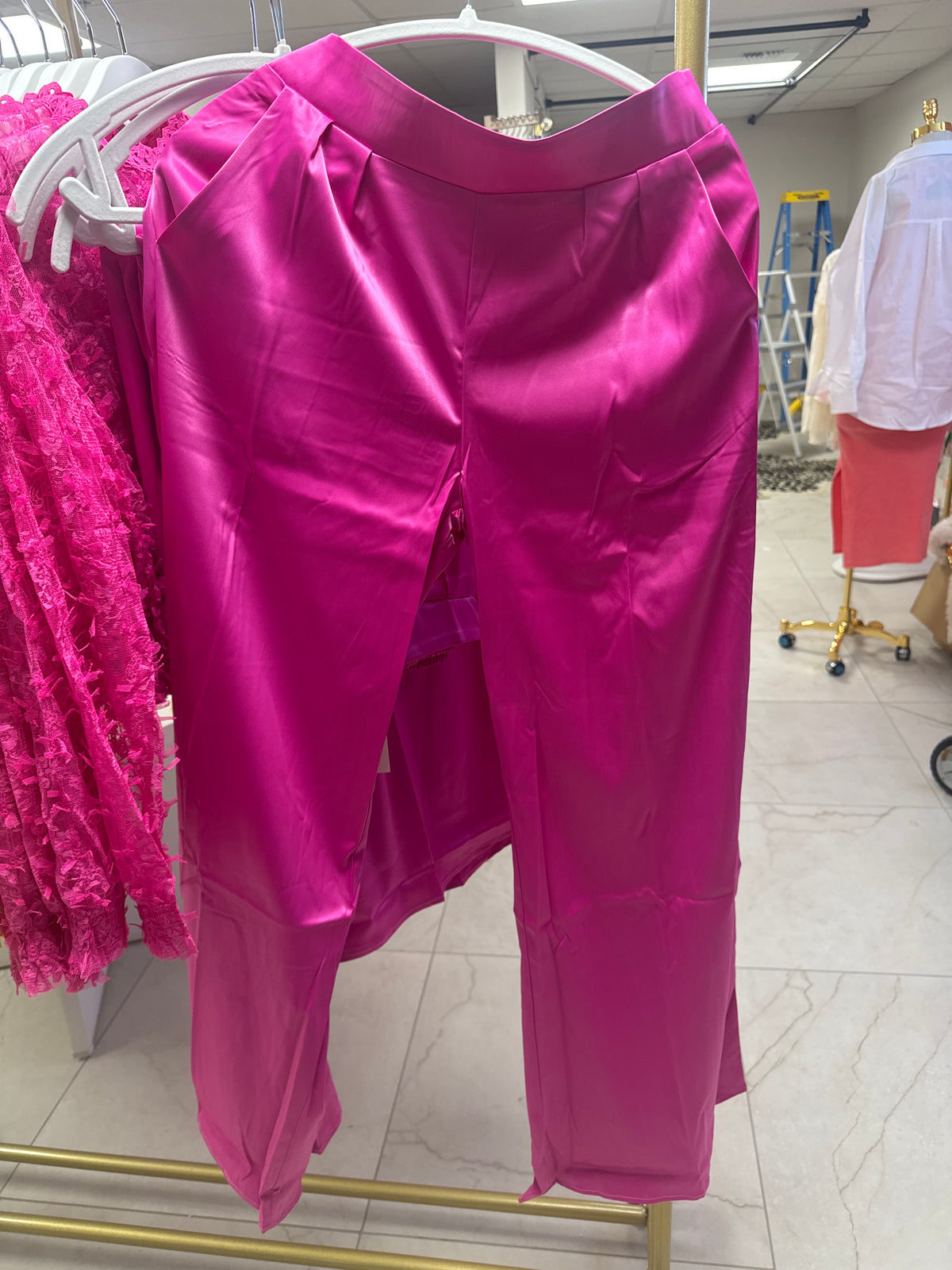 Pink silk trouser – Lavish 31