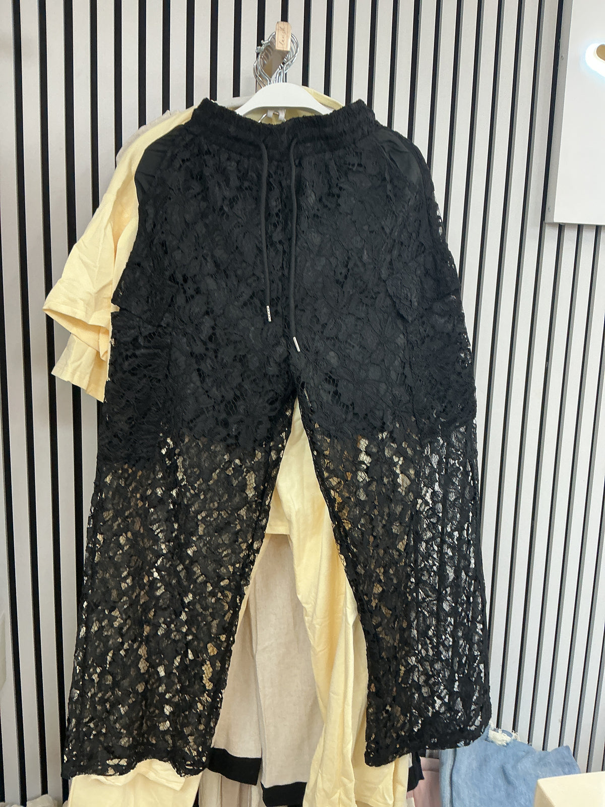 Lace wide leg pants – Lavish 31