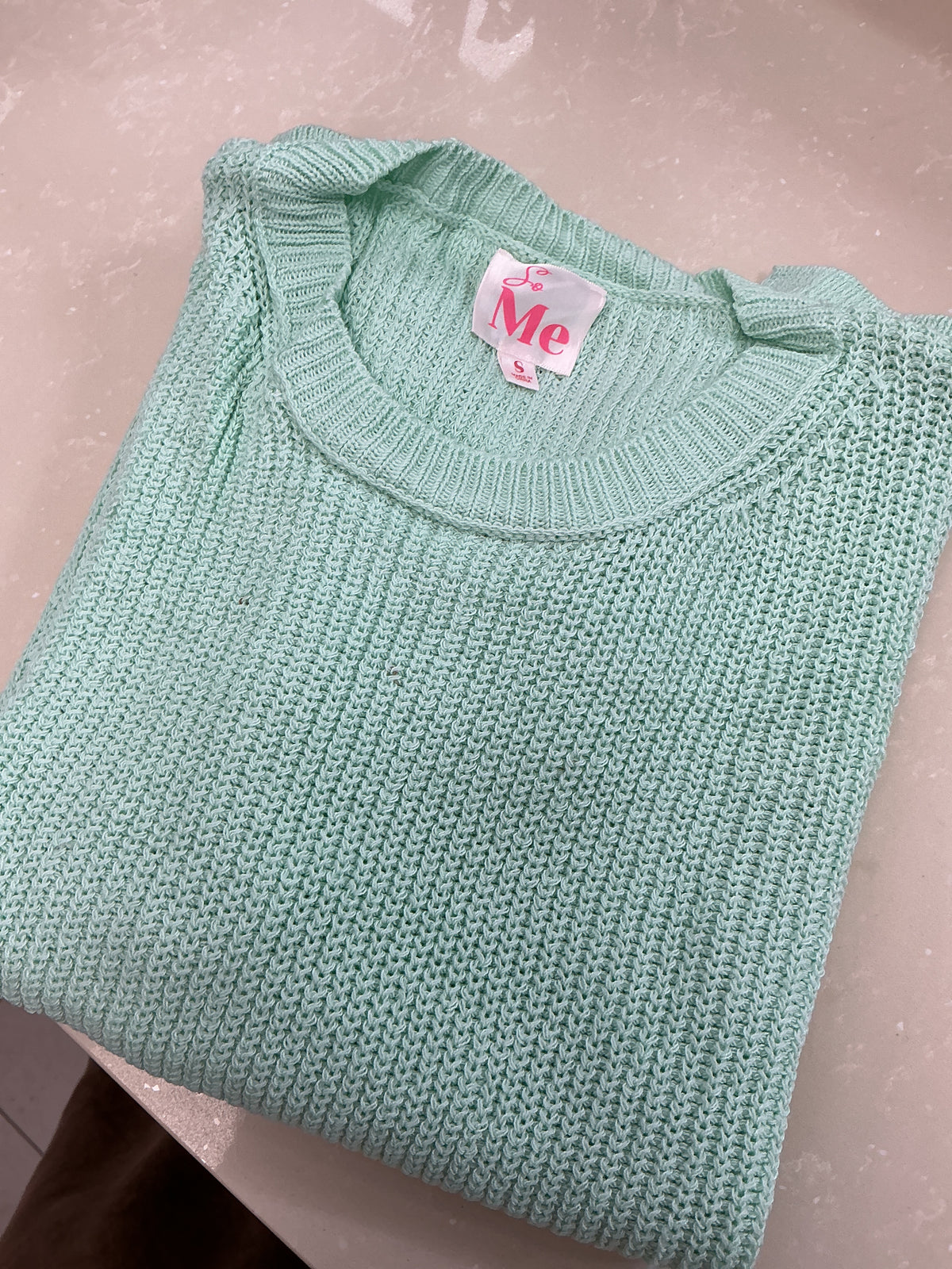 Mint knitted top – Lavish 31