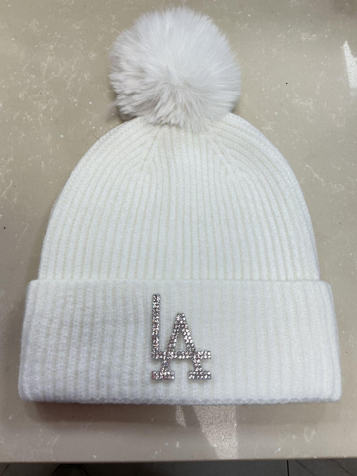 White bling LA hat – Lavish 31