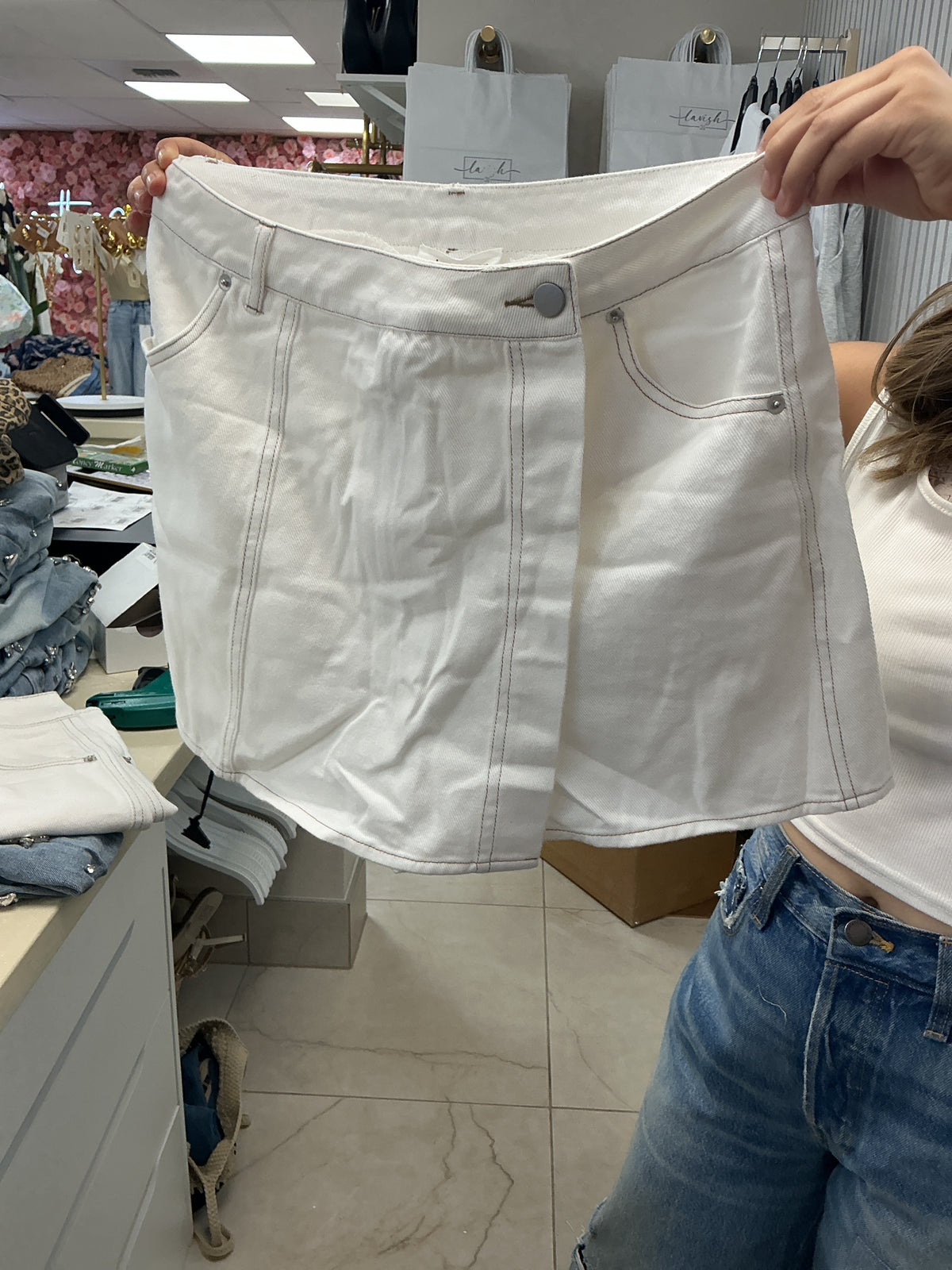 White skort – Lavish 31