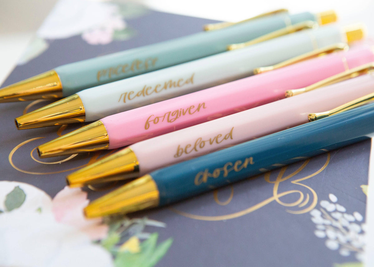 Christian Pen Set, Child of God Pen Set, Church Pens – Lavish 31 (view 2)