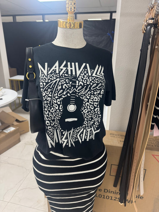 Black Nashville tee – Lavish 31