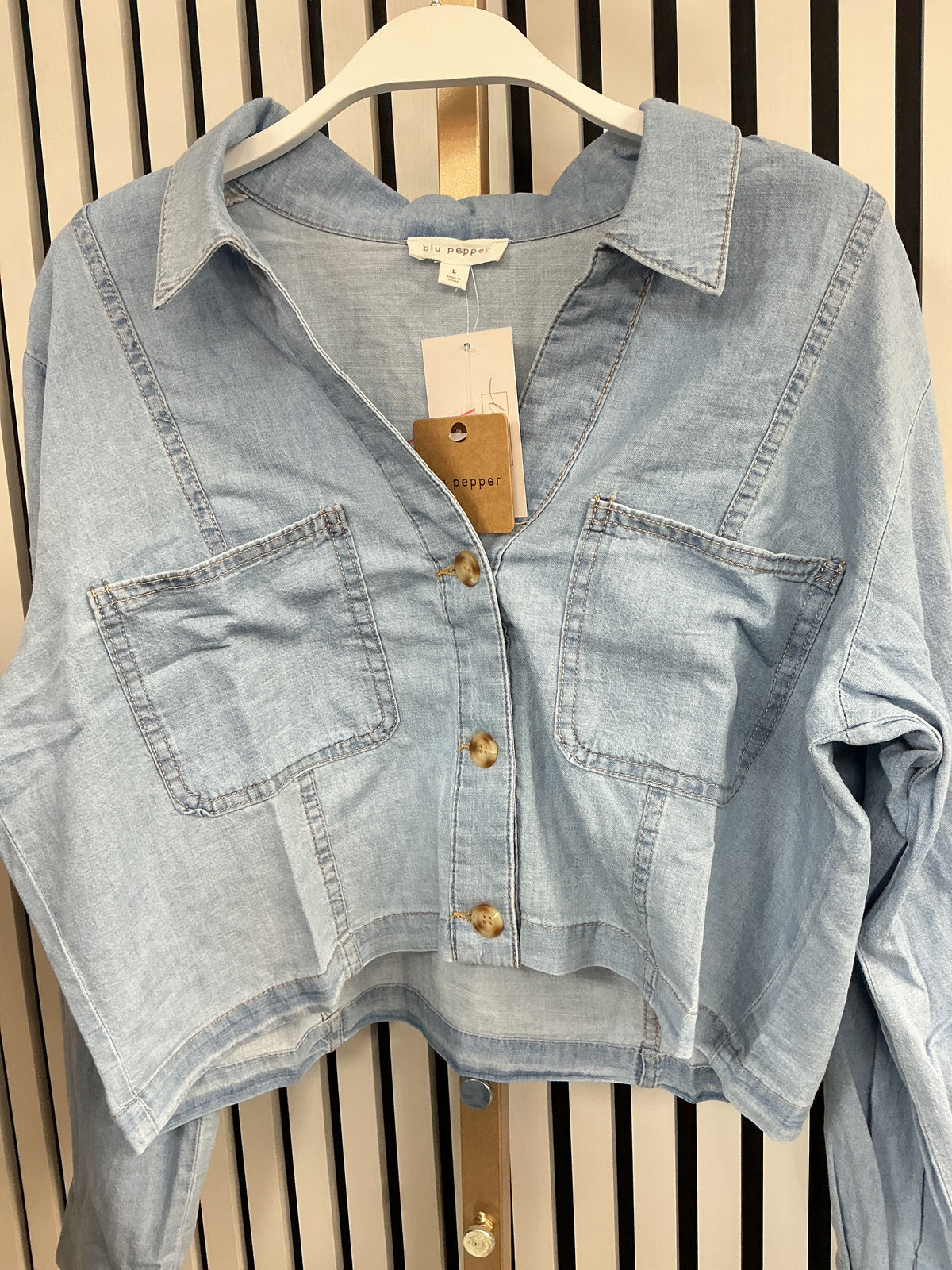 Cropped denim top – Lavish 31