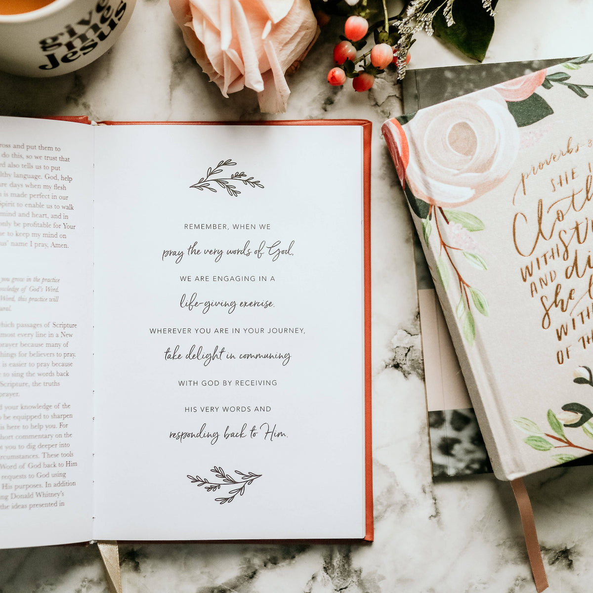 Praying Scripture for Motherhood Journal – Lavish 31 (view 3)
