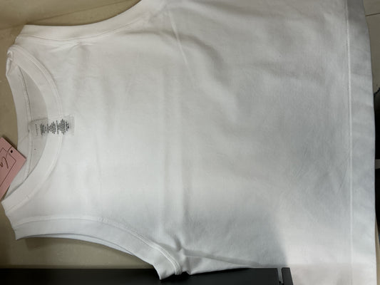 White high crew neck tank – Lavish 31