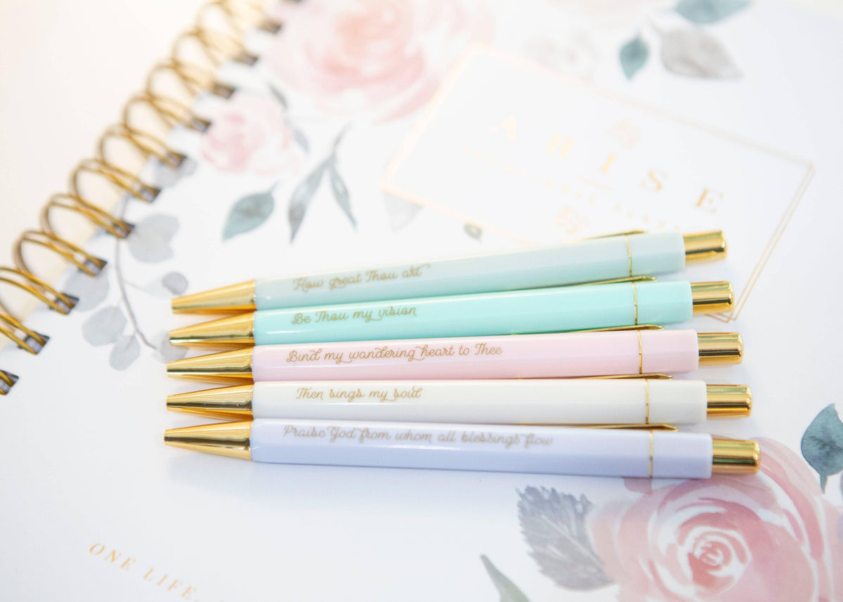 Christian Pen Set, Hymn Pen Set, Church Pens – Lavish 31 (view 3)