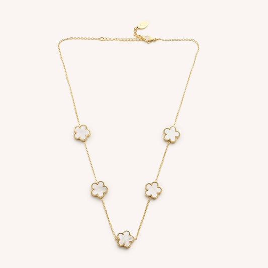 White Shell Flora Choker – Lavish 31