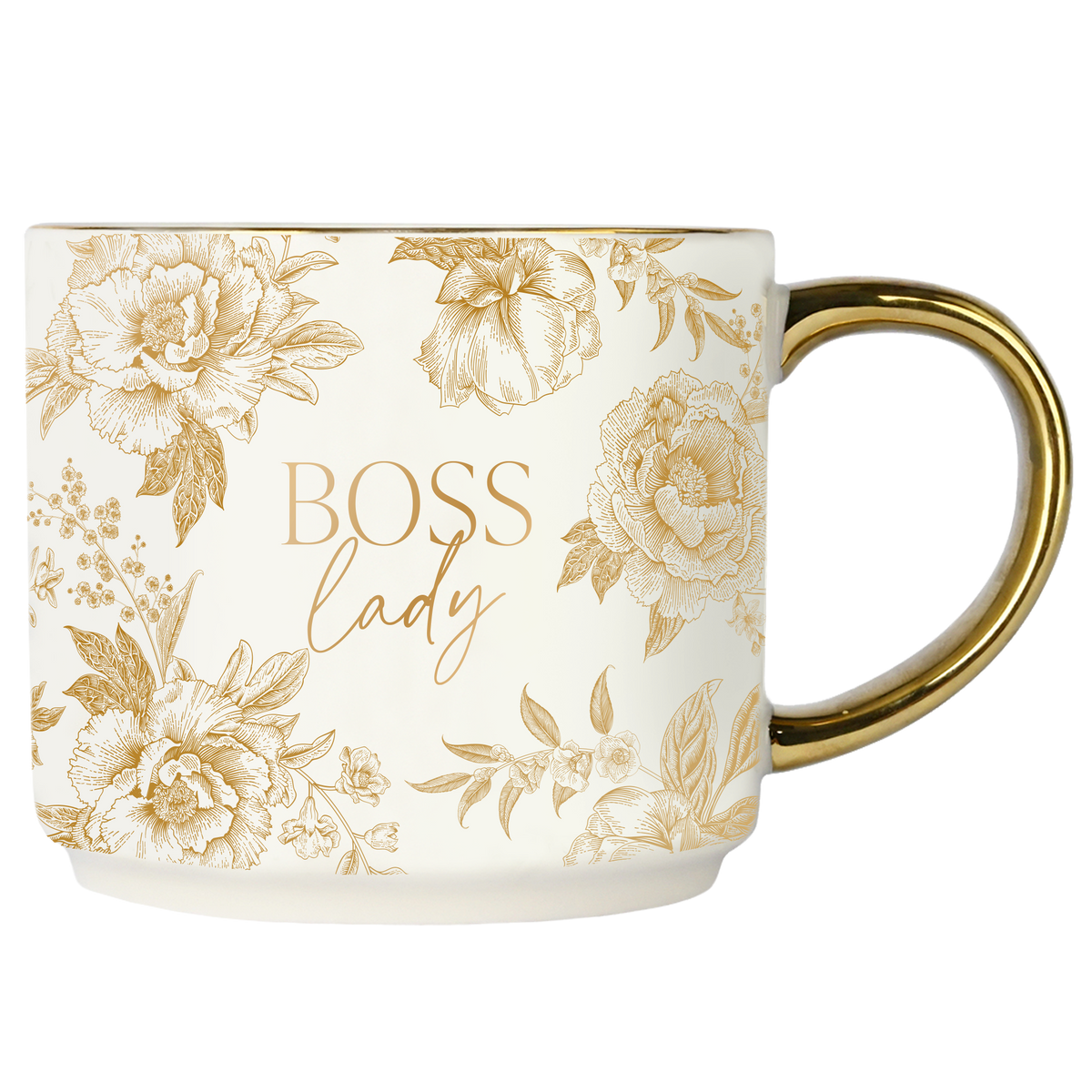 Boss Lady Coffee Mug - Home Decor & Gifts gold – Lavish 31